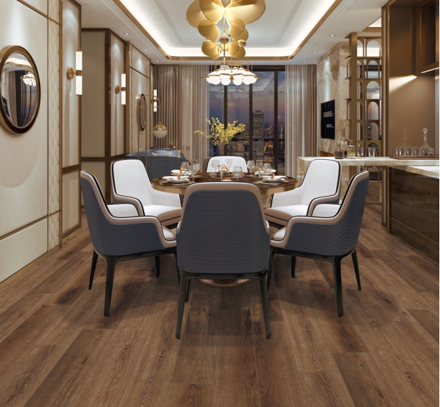 SPC ламинат "CronaFloor" Wood 4V Дуб Регин (1200*180*4 мм) — купить в Улан-Удэ