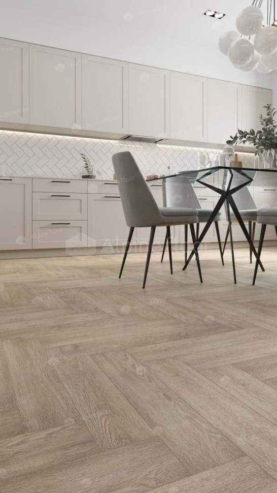 Виниловая плитка "Alpine Floor" Parquet LVT Дуб Ваниль Селект (590*118*2,5 мм) — купить в Улан-Удэ