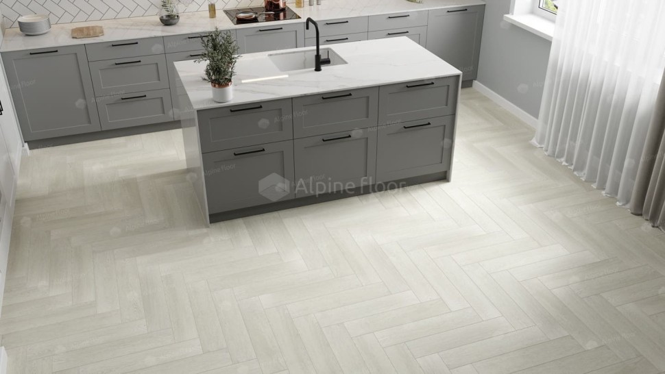 Виниловая плитка "Alpine Floor" Parquet LVT Зимний Лес (590*118*2,5 мм) — купить в Улан-Удэ