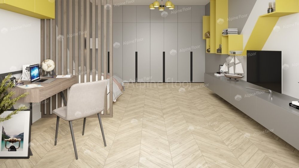 LVT плитка "Alpine Floor" Сонома (555*127*2,5 мм) — купить в Улан-Удэ