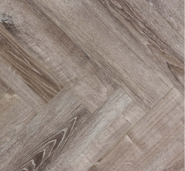 Виниловый ламинат SPC "Cronafloor" Herringbone Дуб Тулон (640*128*4,5 мм) — купить в Улан-Удэ