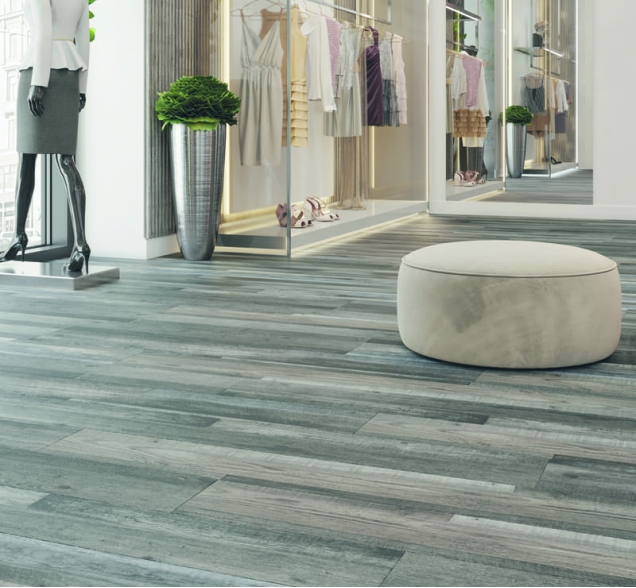 SPC ламинат "CronaFloor" Wood 4V Дуб Марсель (1200*180*4 мм) — купить в Улан-Удэ