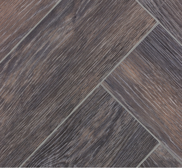 Виниловый ламинат SPC "Cronafloor" Herringbone Дуб Бордо (640*128*4,5 мм) — купить в Улан-Удэ