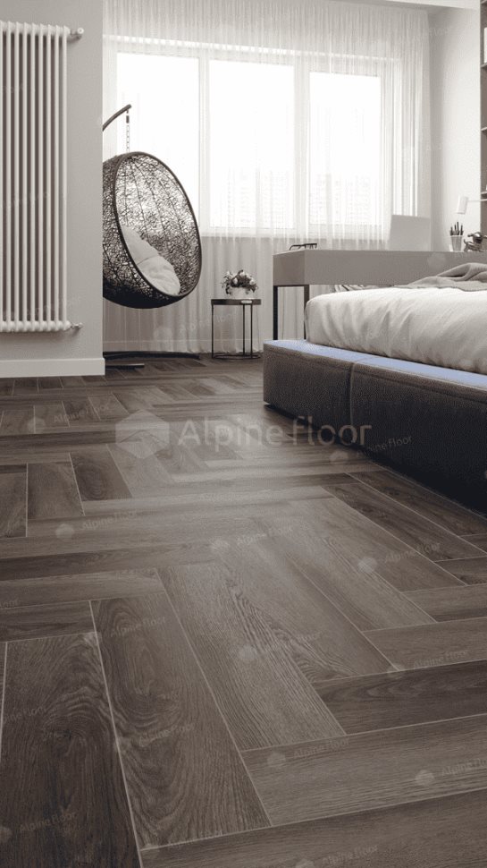 Виниловый ламинат "Alpine Floor" Parquet Light Дуб Фафнир (600*125*4 мм) — купить в Улан-Удэ