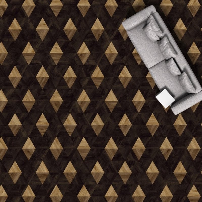 Виниловая плитка Triangles 363 (452,64*392*2,5 мм) — купить в Улан-Удэ