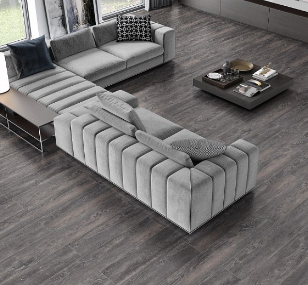 SPC ламинат "CronaFloor" Nano 4V Дуб Морёный (1200*180*3,5 мм) — купить в Улан-Удэ