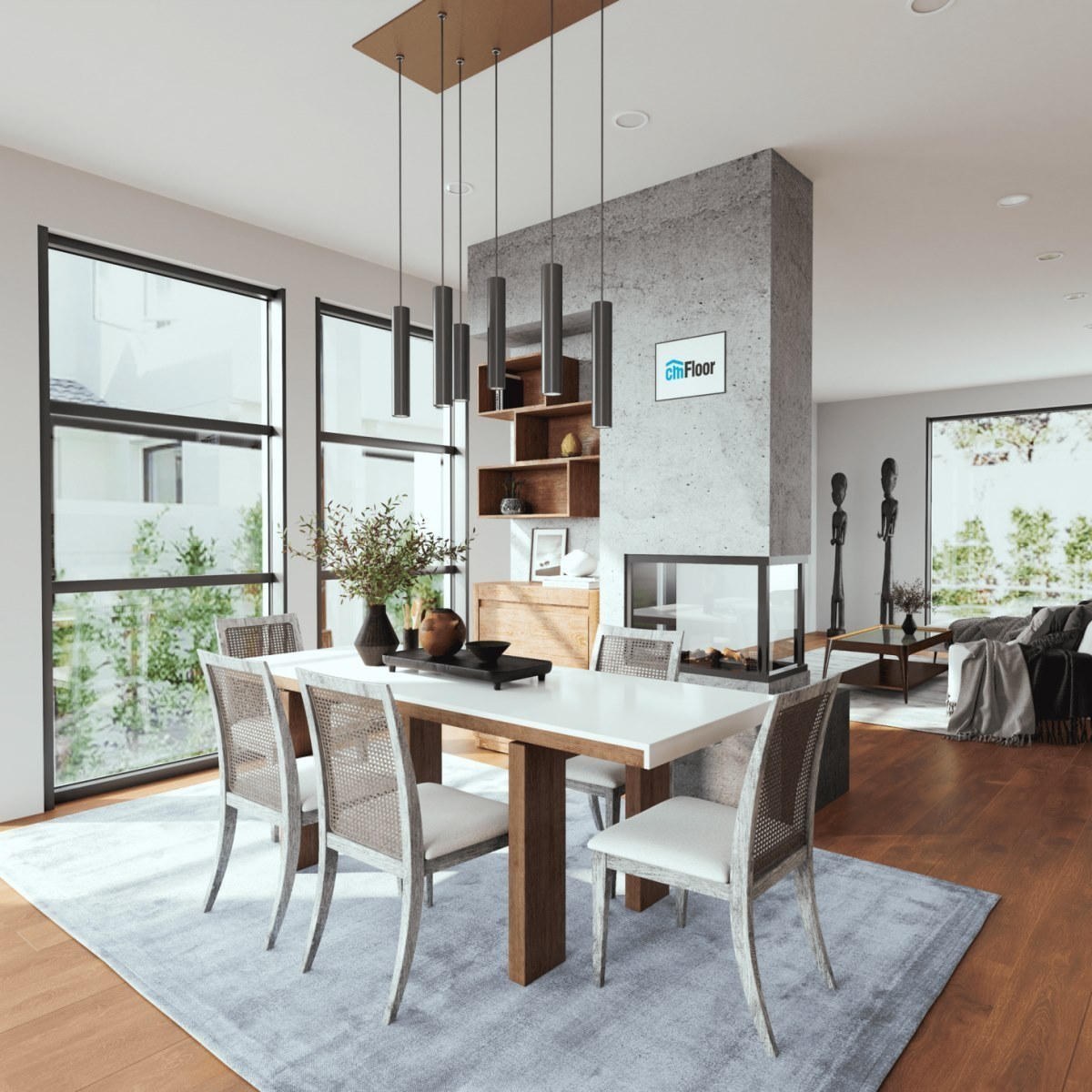 Виниловое напольное покрытие ScandiWood 18 Дуб Корица (180*1220*5 мм) — купить в Улан-Удэ