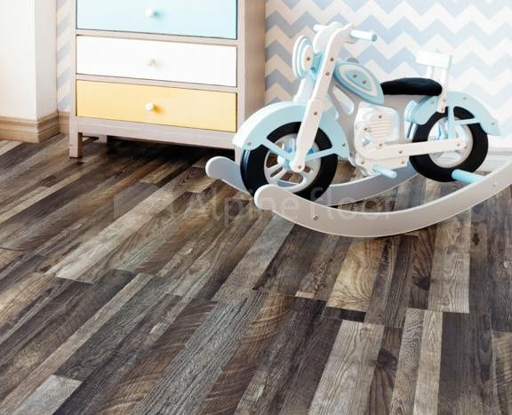 Кварцвиниловая плитка "Alpine Floor" Орех Состаренный (1219*184*3мм) — купить в Улан-Удэ