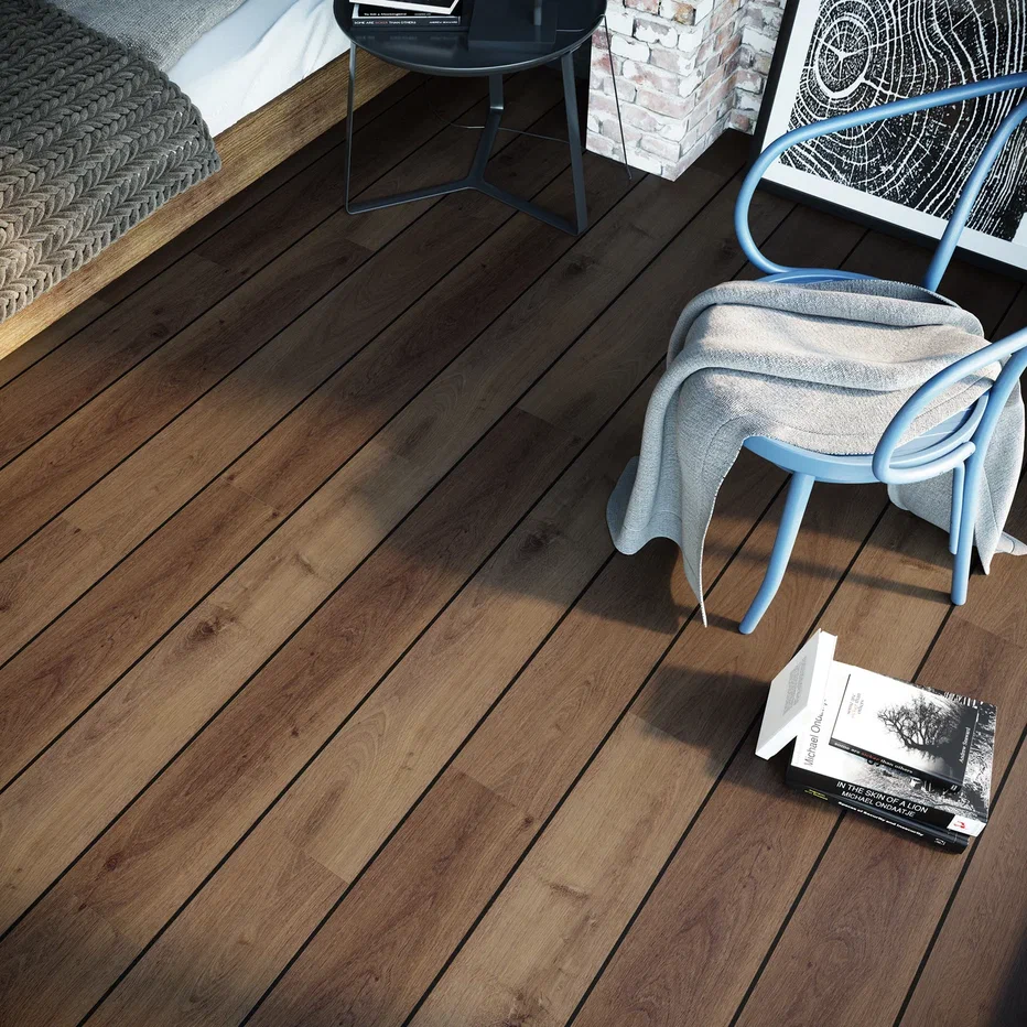SPC ламинат "Invictus" Highland Oak Chocolate (1213*178*6мм) — купить в Улан-Удэ