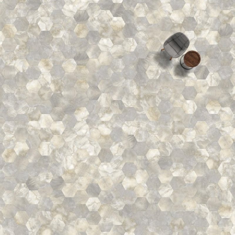 Виниловая плитка Big Hexagon 294 (452,64*392*2,5 мм) — купить в Улан-Удэ