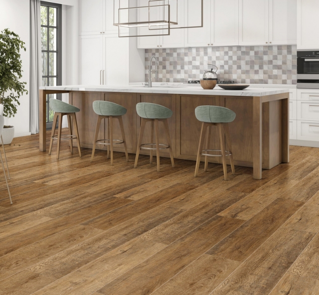 SPC ламинат "CronaFloor" Wood 4V Дуб Робуста (1200*180*4 мм) — купить в Улан-Удэ