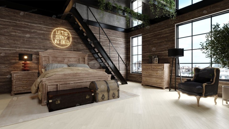 Виниловый ламинат "Alpine Floor" Classic Light MC Дуб Арктик (1220*183*3,5 мм) — купить в Улан-Удэ