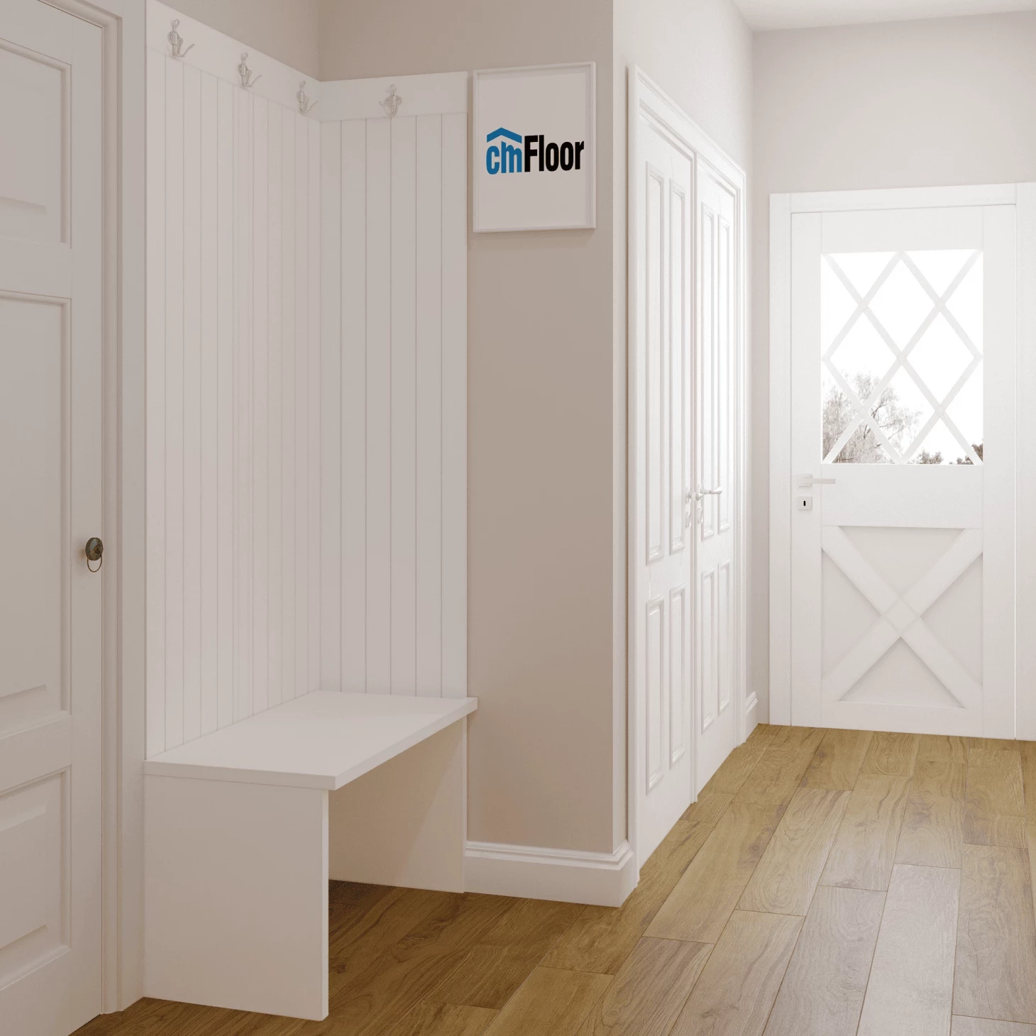 SPC плитка для пола Орех Американский (1220*180*4 мм) — купить в Улан-Удэ