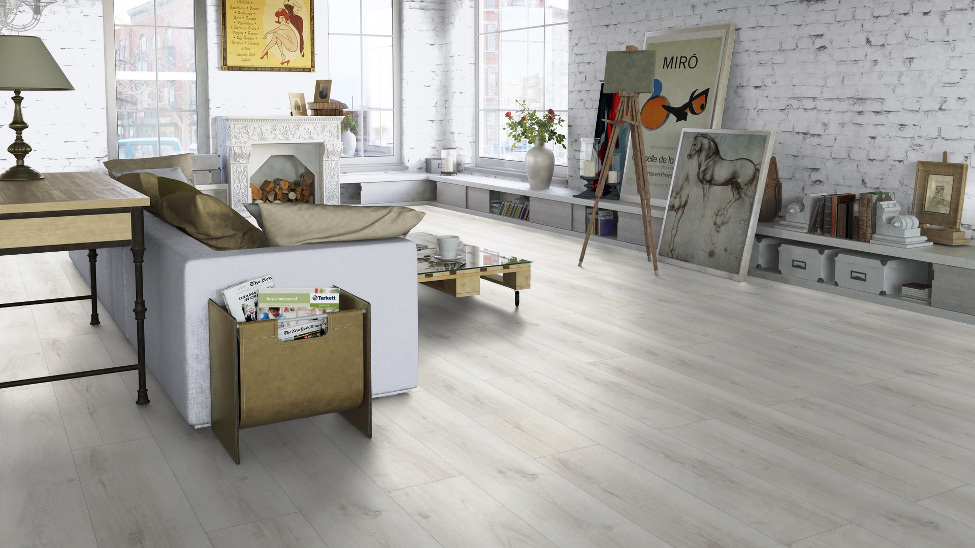 SPC ламинат "Tarkett" Deep House Patrick (1400*225*4,6 мм) — купить в Улан-Удэ