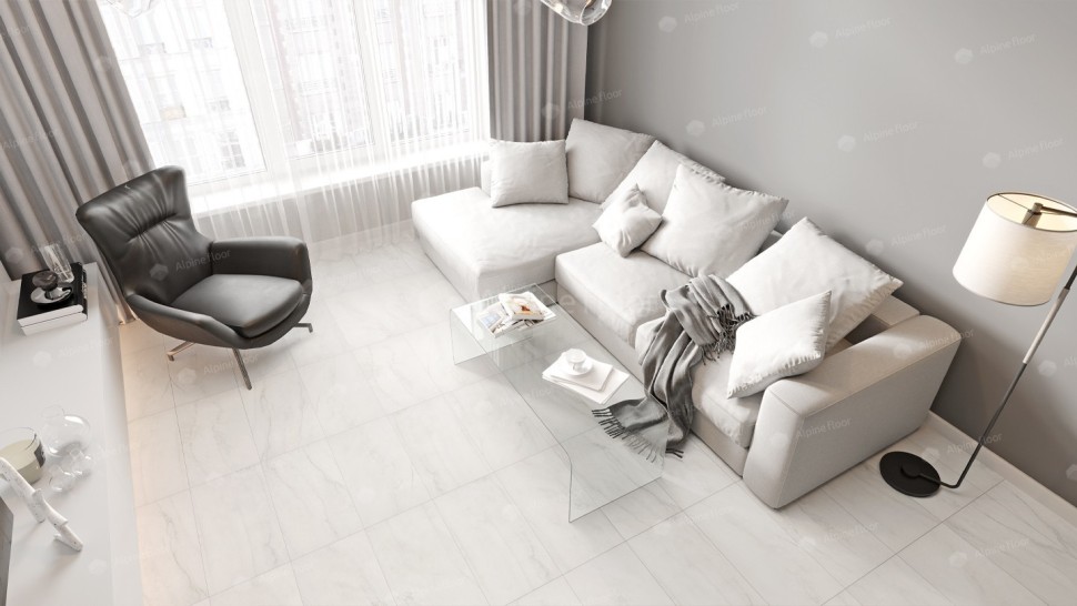 Виниловая плитка "Alpine Floor" Light Stone Брайс (608*303*2,5 мм) — купить в Улан-Удэ