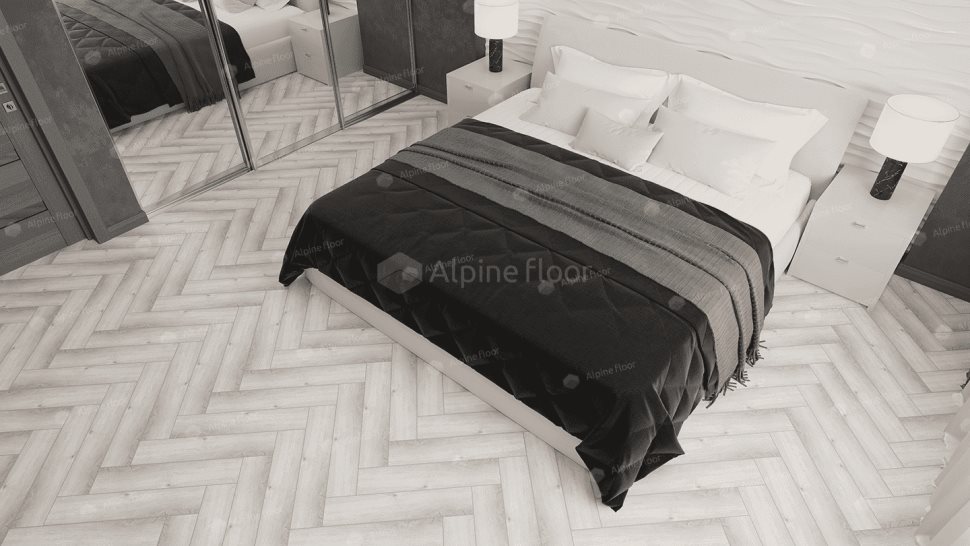 Виниловый ламинат "Alpine Floor" Parquet Light Дуб Альхена (600*125*4 мм) — купить в Улан-Удэ