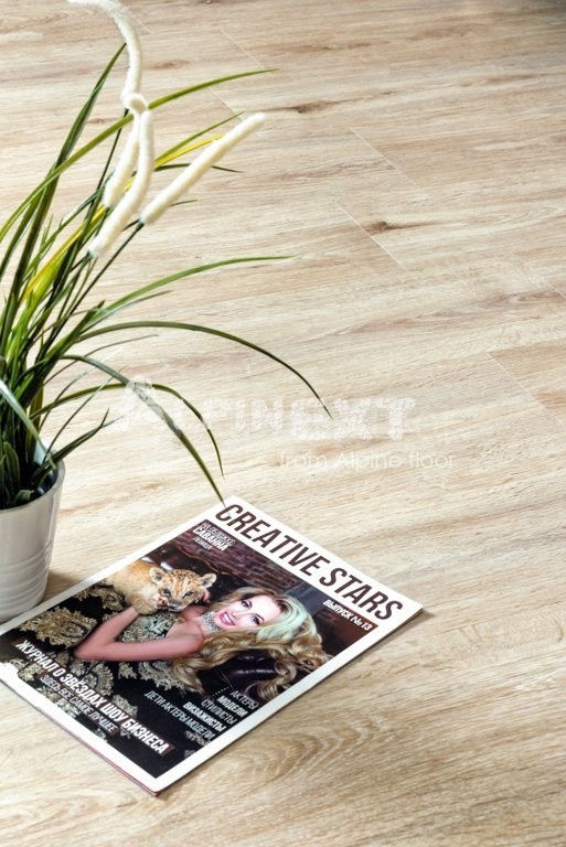 Замковая ПВХ плитка "Alpine Floor" Дуб Ваниль  (1220*183*4мм) — купить в Улан-Удэ