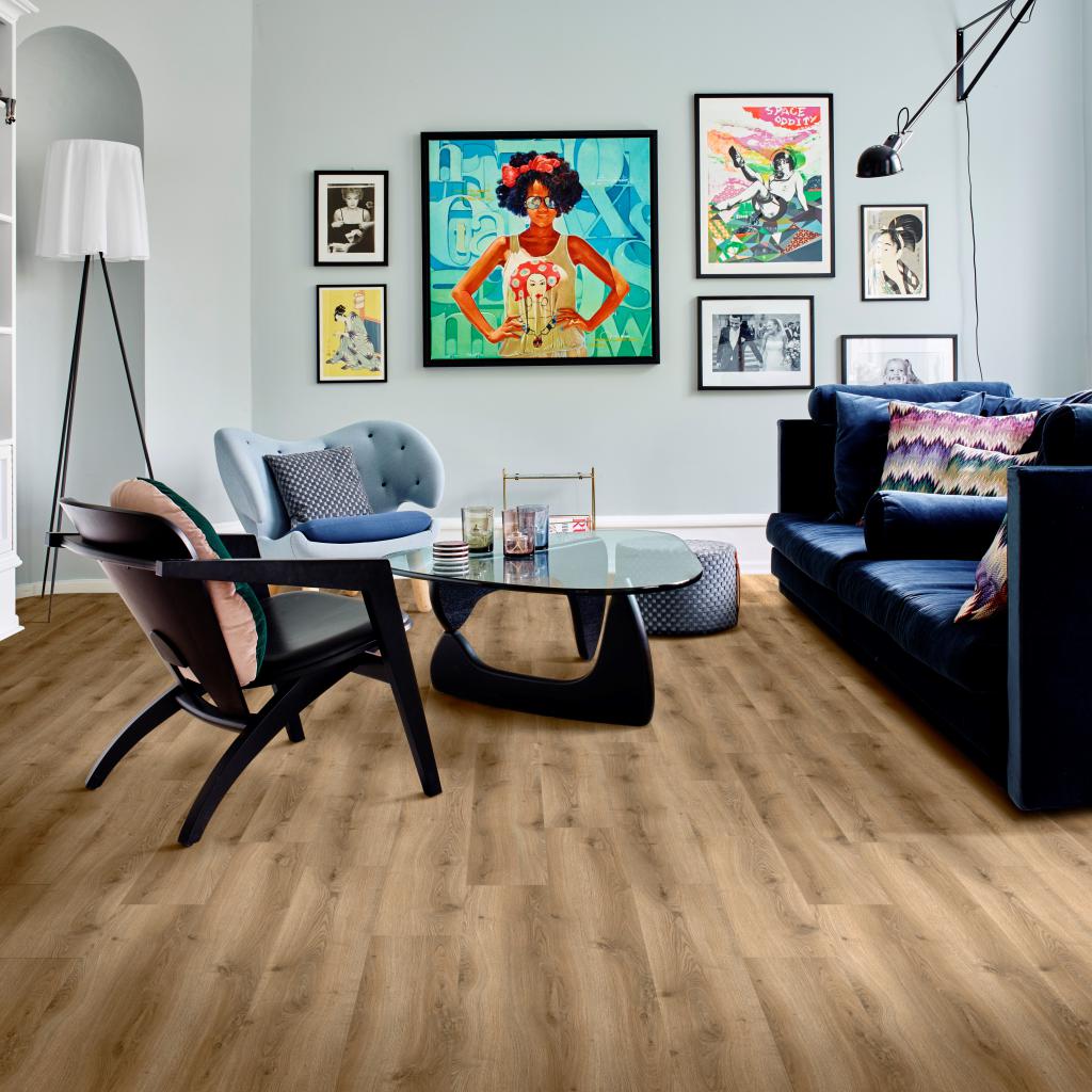 SPC ламинат "Adelar" Solida Acoustic 03826 Traditional Oak (1219*178*5 мм) — купить в Улан-Удэ