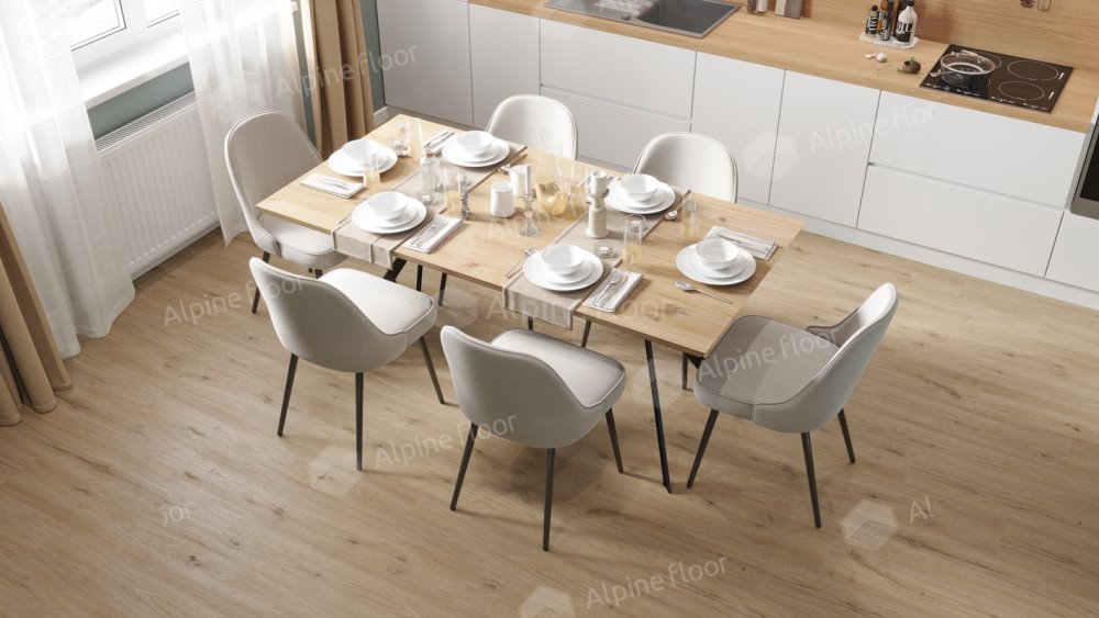 SPC Ламинат "Alpine Floor" Ларго (1220*183*4 мм) — купить в Улан-Удэ