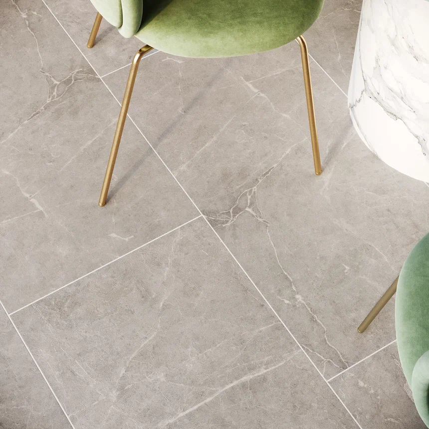 Кварцвиниловая плитка "Invictus" Hudson Stone Silver (914*457*2,5мм) — купить в Улан-Удэ