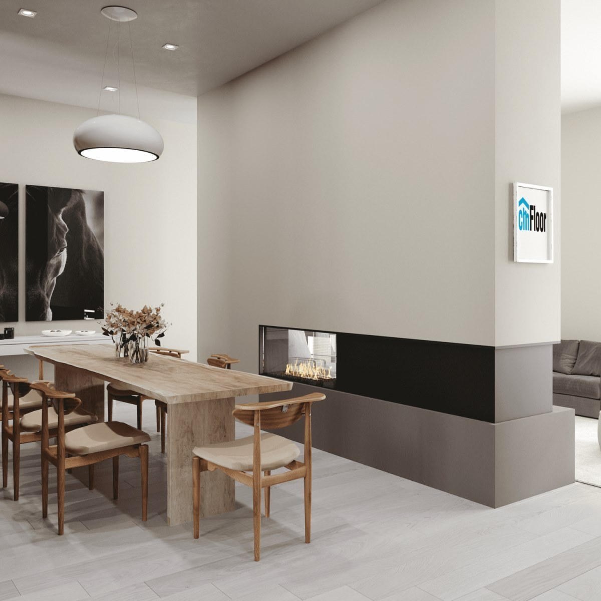 Виниловое напольное покрытие ScandiWood 02 Дуб Белый (180*1220*5 мм) — купить в Улан-Удэ