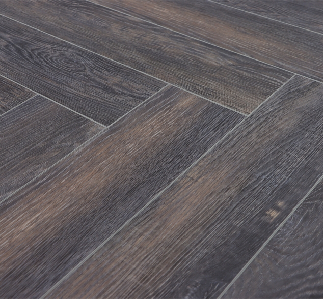 Виниловый ламинат SPC "Cronafloor" Herringbone Дуб Бордо (640*128*4,5 мм) — купить в Улан-Удэ