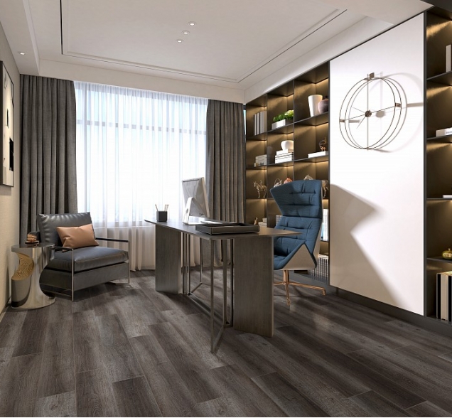 SPC ламинат "CronaFloor" Wood 4V Дуб Джакарта (1200*180*4 мм) — купить в Улан-Удэ