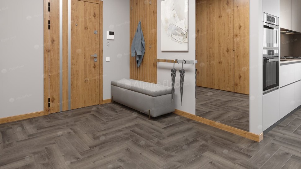 Виниловая плитка "Alpine Floor" Parquet LVT Дуб Мерга (590*118*2,5 мм) — купить в Улан-Удэ