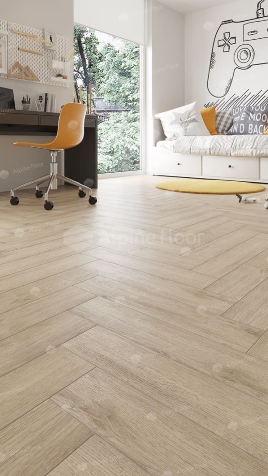 Виниловая плитка "Alpine Floor" Parquet LVT Дуб Медия (590*118*2,5 мм) — купить в Улан-Удэ