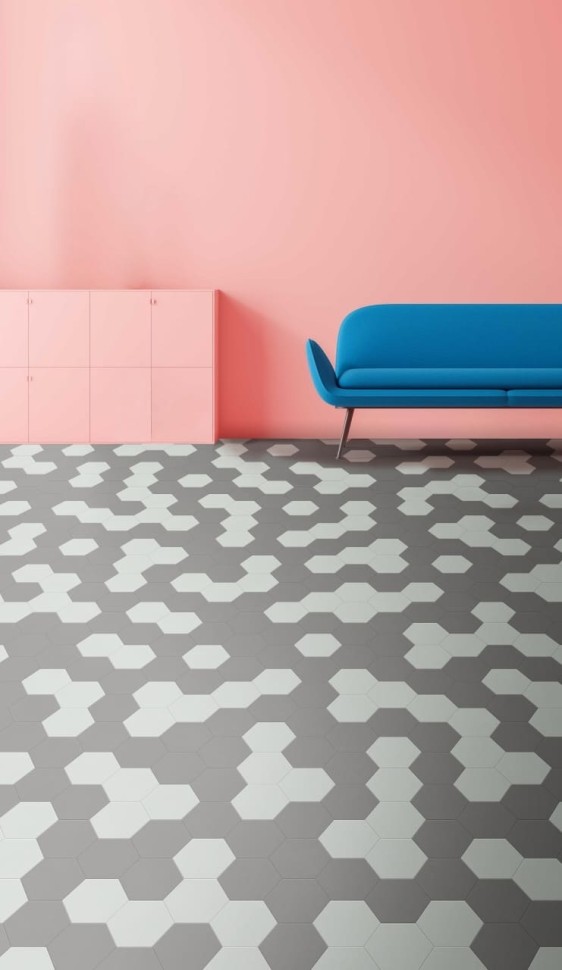 Виниловая плитка "Moduleo" Moods Hexagon 339 (226,32*196*2,5 мм) — купить в Улан-Удэ