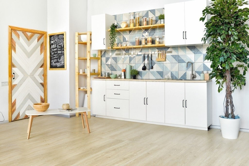 Замковая ПВХ плитка Секвойя Медовая  (1219*184*3,2мм) — купить в Улан-Удэ