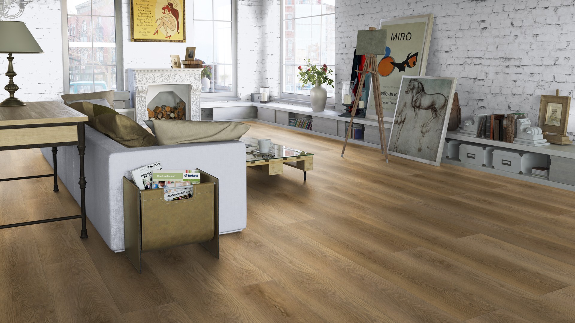 SPC ламинат "Tarkett" Deep House Stanley (1400*225*4,6 мм) — купить в Улан-Удэ