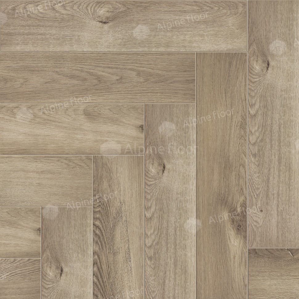 Виниловая плитка "Alpine Floor" Parquet LVT Дуб Натуральный Отбеленный (590*118*2,5 мм) — купить в Улан-Удэ