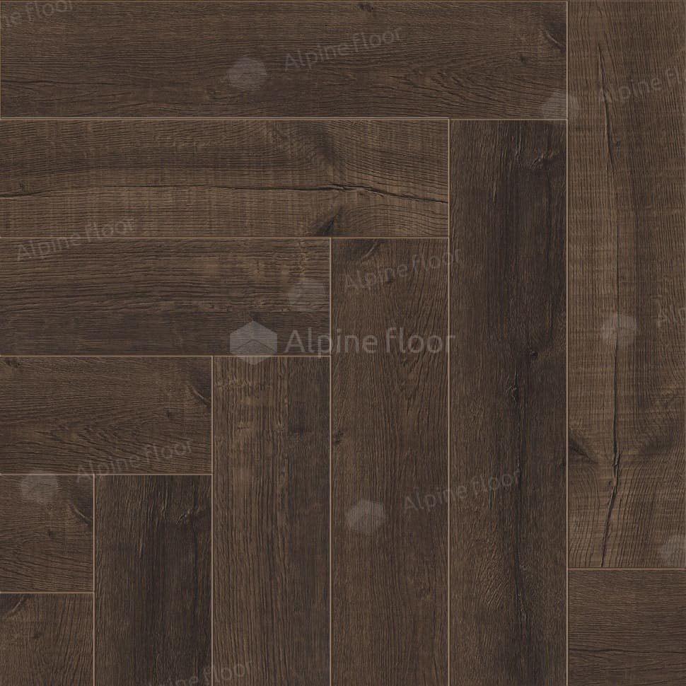 Виниловая плитка "Alpine Floor" Parquet LVT Дуб Альферац (590*118*2,5 мм) — купить в Улан-Удэ