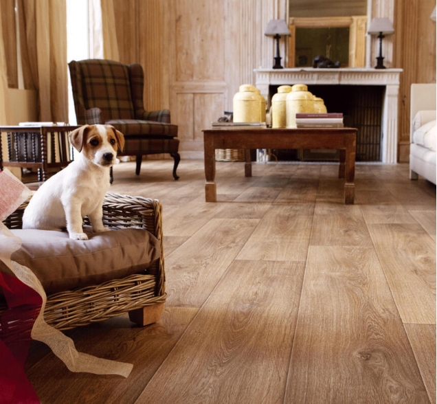 SPC ламинат "CronaFloor" Wood 4V Дуб Монтара (1200*180*4 мм) — купить в Улан-Удэ