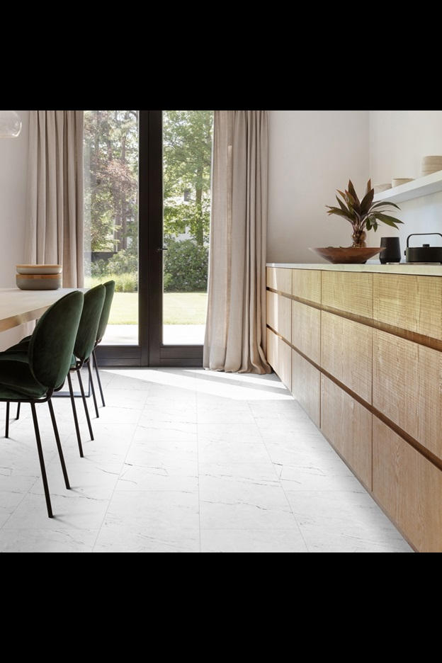 Замковая ПВХ плитка Carrara Marble 112 (610*303*5 мм) — купить в Улан-Удэ