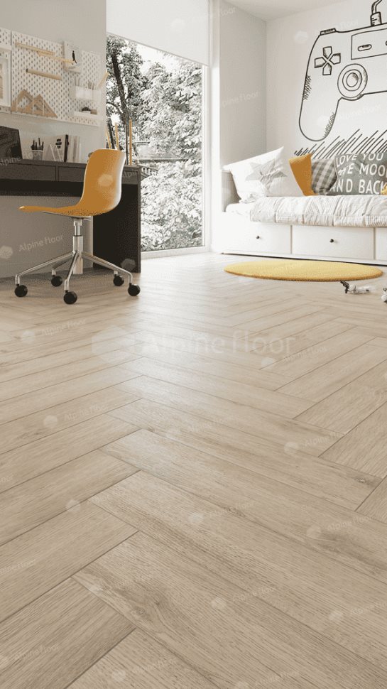 Виниловый ламинат "Alpine Floor" Parquet Light Дуб Медия (600*125*4 мм) — купить в Улан-Удэ