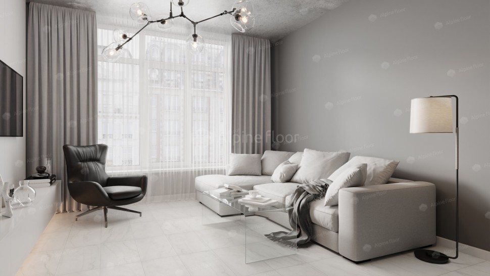 Виниловая плитка "Alpine Floor" Light Stone Брайс (608*303*2,5 мм) — купить в Улан-Удэ