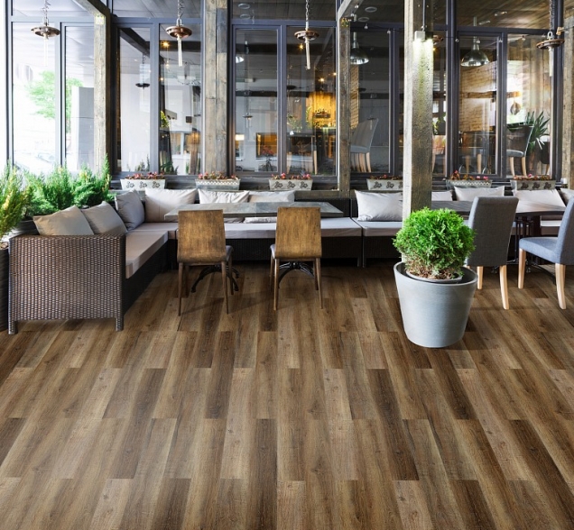 SPC ламинат "CronaFloor" Wood 4V Дуб Чак (1200*180*4 мм) — купить в Улан-Удэ