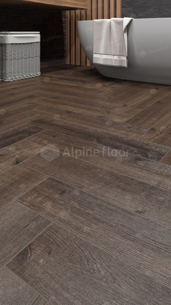 Виниловая плитка "Alpine Floor" Parquet LVT Дуб Альферац (590*118*2,5 мм) — купить в Улан-Удэ