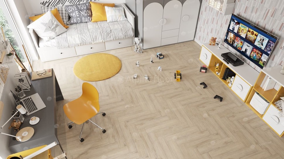 Виниловая плитка "Alpine Floor" Parquet LVT Дуб Медия (590*118*2,5 мм) — купить в Улан-Удэ
