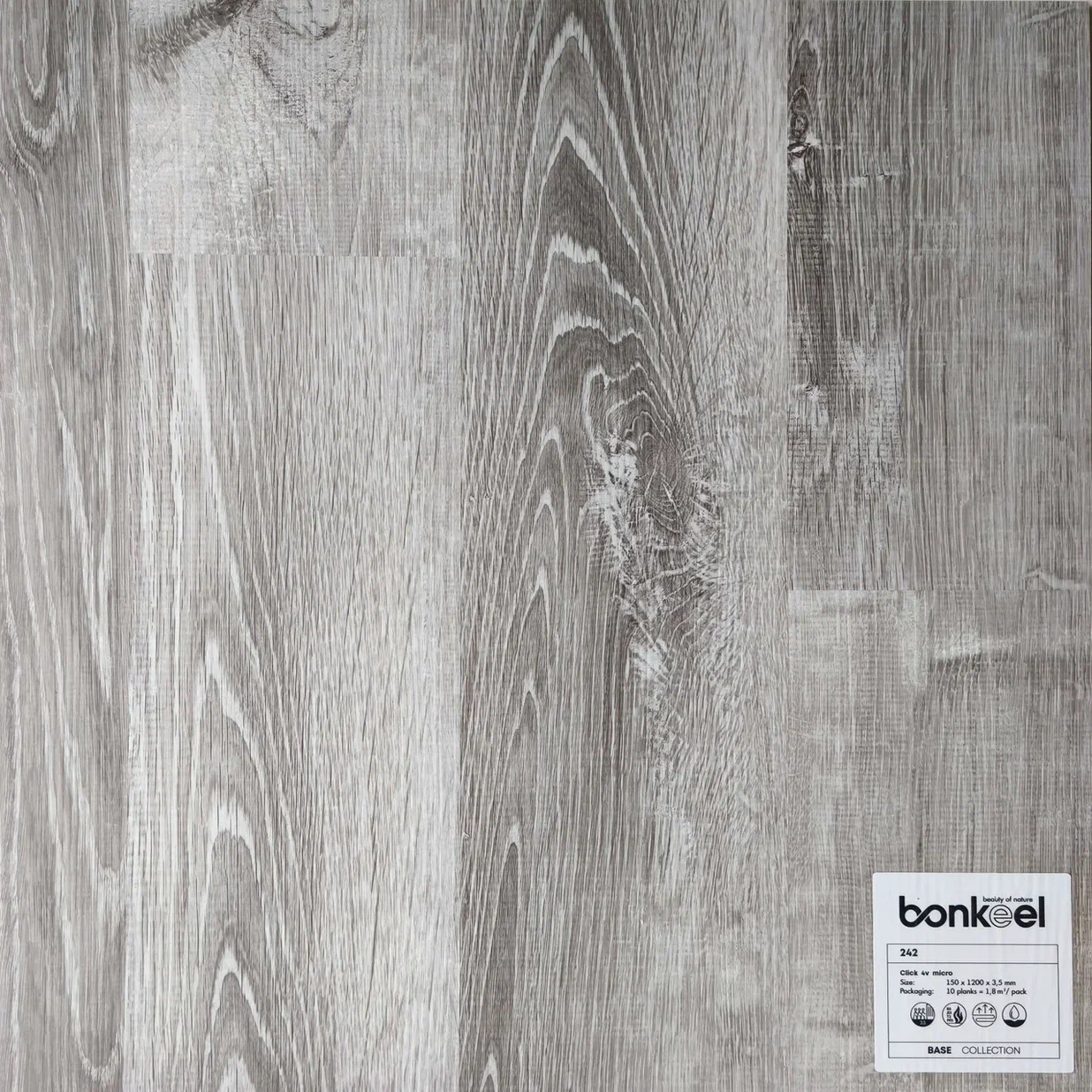 Плитка ПВХ "Bonkeel" Base New 242 (1220*150*3,5 мм) — купить в Улан-Удэ