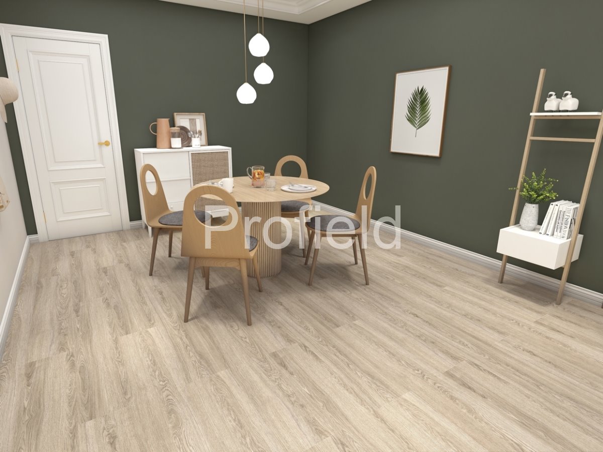 HSPC ламинат "Profield" Дуб Светлый (1200*228*5,5 мм) — купить в Улан-Удэ