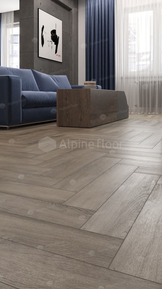 Виниловая плитка "Alpine Floor" Parquet LVT Дуб Исида (590*118*2,5 мм) — купить в Улан-Удэ