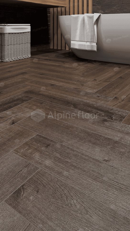 Виниловый ламинат "Alpine Floor" Parquet Light Дуб Альферац (600*125*4 мм) — купить в Улан-Удэ