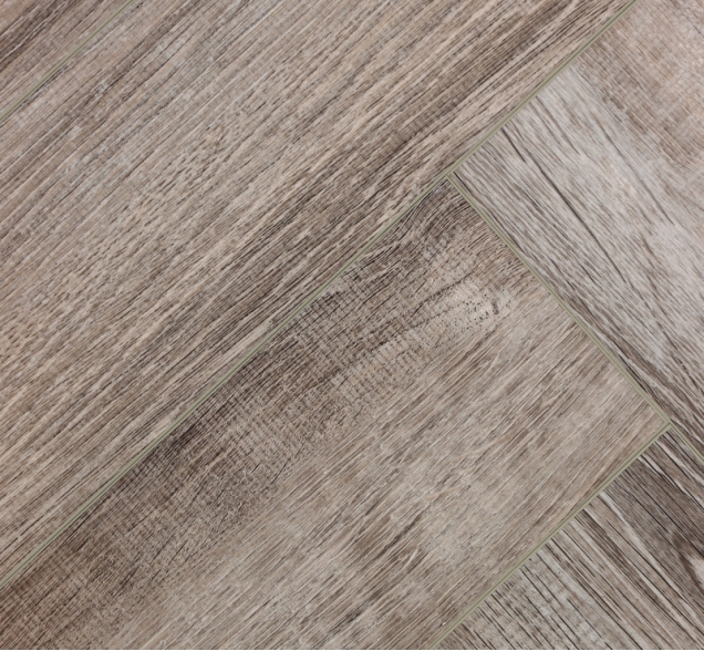 Виниловый ламинат SPC "Cronafloor" Herringbone Дуб Тулон (640*128*4,5 мм) — купить в Улан-Удэ