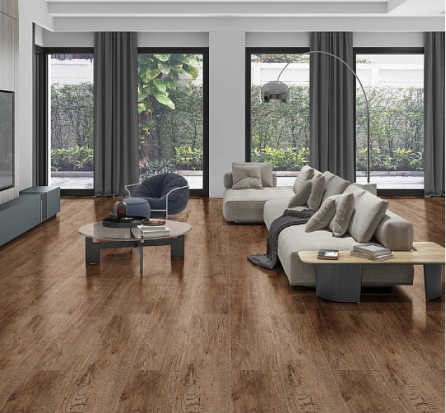 SPC ламинат "CronaFloor" Nano 4V Дуб Античный (1200*180*3,5 мм) — купить в Улан-Удэ