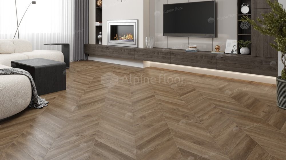 LVT плитка "Alpine Floor" Макадамия (555*127*2,5 мм) — купить в Улан-Удэ