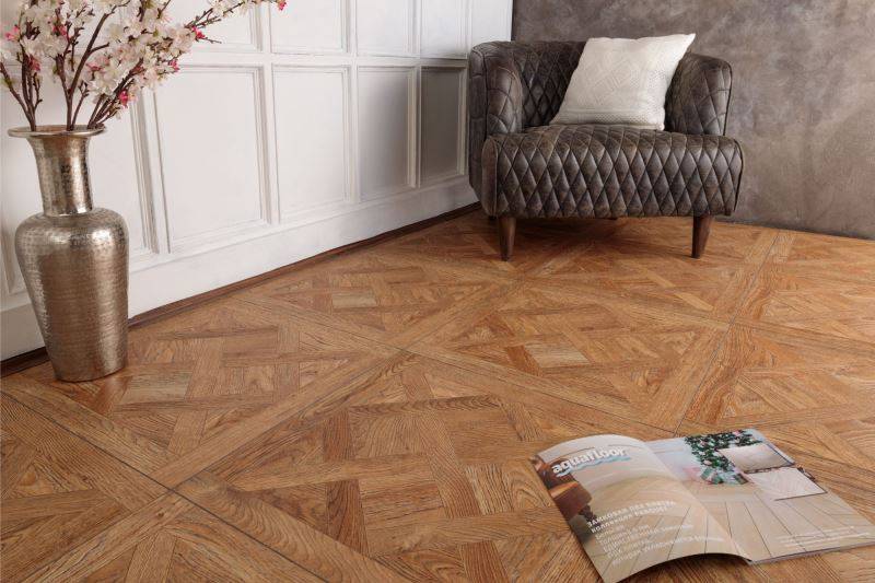 Замковая ПВХ плитка "Aquafloor" AF7004VS (600*600*7 мм) — купить в Улан-Удэ