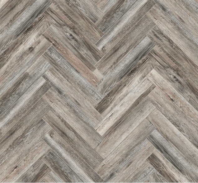 Виниловый ламинат SPC "Cronafloor" Herringbone Дуб Реймс (640*128*4,5 мм) — купить в Улан-Удэ